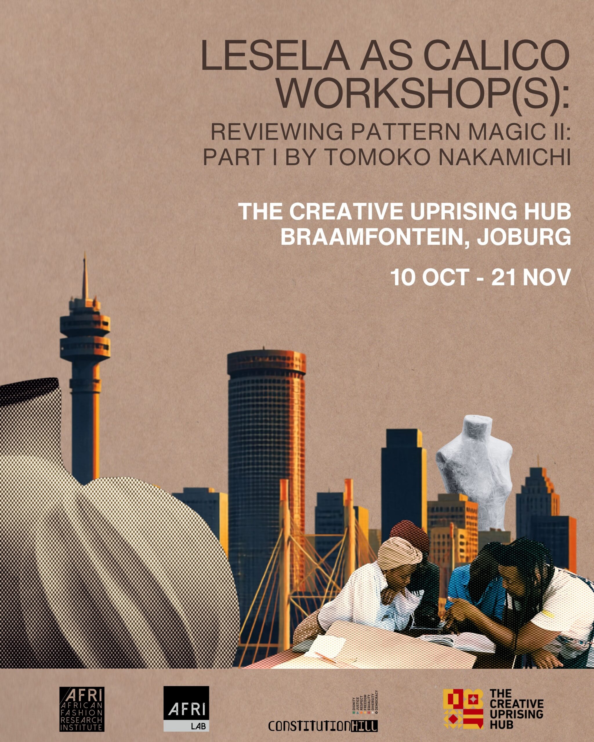 Lesela as Calico Workshop(s): JHB